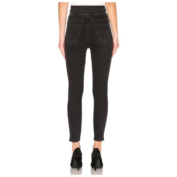 Mother The Swooner Exposed Snap Ankle Skinny I34 - Picture 4 of 13